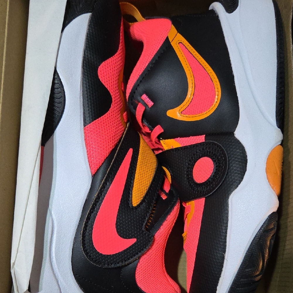 Nike Kids Sneakers - Black, Pink, Orange